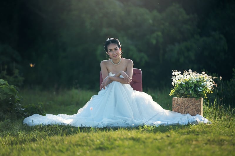 Bridal Bouquet with Real Flowers